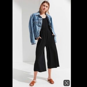 NWT Urban Outfitters ribbed halter jumpsuit
